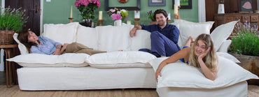 快適なソファの奥行きはどれくらいですか?