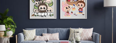 Discovering Comfort: #LABUBU Couch