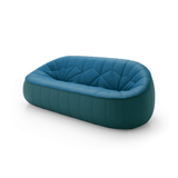 2-Seater Sofa and Lounge Chair Ottoman Loveseat