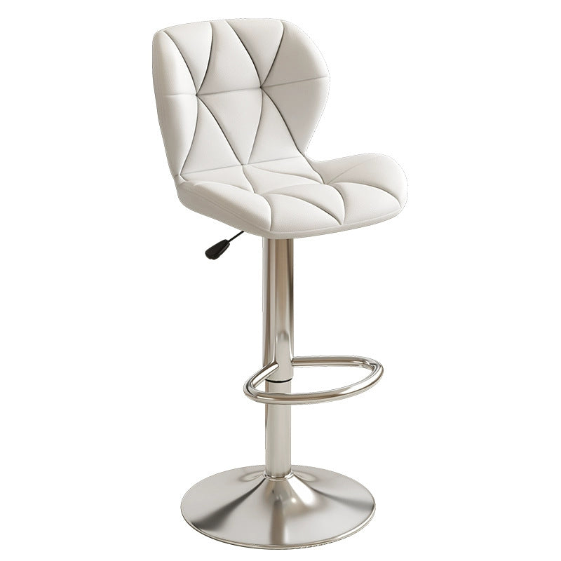 Taburetes de bar para isla de cocina, taburete de bar ajustable con espalda, taburete alto con reposapiés, taburete de guitarra, taburete giratorio para salón de uñas, masaje de spa, trabajo de