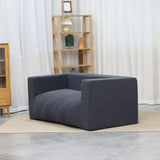 Sofá moderno Loveseat Sofá puf de espuma viscoelástica
