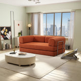 Sleeper Sofa Bed Couch, Boneless Memory Foam Couch, Compression Cloud Couches for Living Room, Velvet Corduroy Sofa Bed