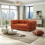 Sleeper Sofa Bed Couch, Boneless Memory Foam Couch, Compression Cloud Couches for Living Room, Velvet Corduroy Sofa Bed