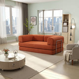 Sleeper Sofa Bed Couch, Boneless Memory Foam Couch, Compression Cloud Couches for Living Room, Velvet Corduroy Sofa Bed