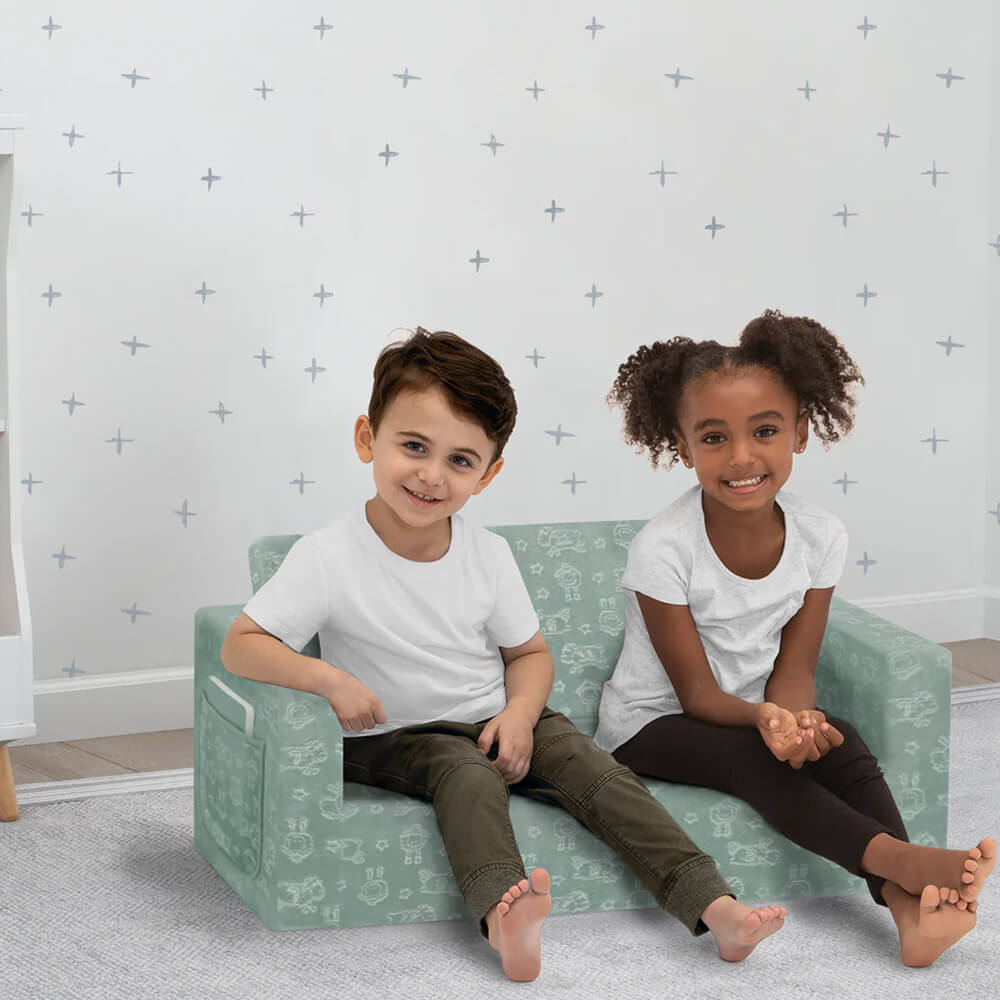 Compressed Foam Armchair to Lounger, Comfy Flip Out Lounge Chair