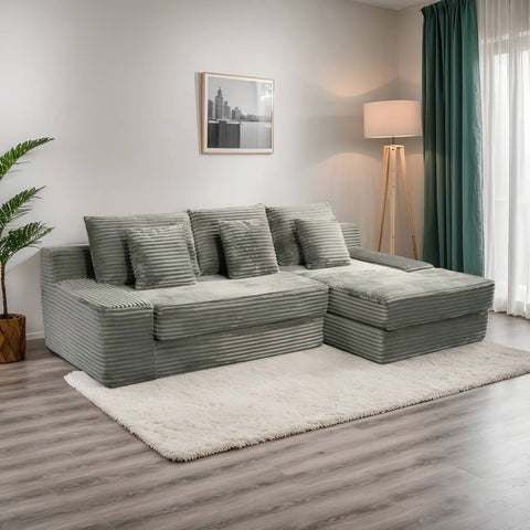 Custom Sectional Couches | Compressed Modular Sofa Combinations ...