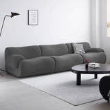 Modern Teddy Velvet Upholstered Sectional Sofa Modular Sofa