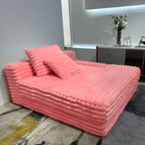 Oversized Cloud Couch, No Assembly Required Plush Chaise Lounge