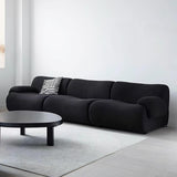 Modern Teddy Velvet Upholstered Sectional Sofa Modular Sofa