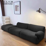 Modern Teddy Velvet Upholstered Sectional Sofa Modular Sofa